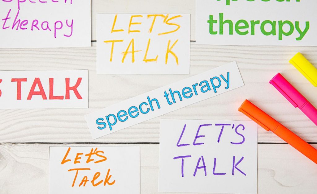 Let's talk about Speech and Language Therapy